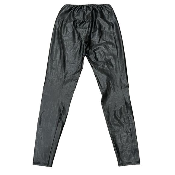 Aritizia Wilfred Free Daria High Waisted UnReal Leather Leggings Size L - Picture 3 of 9